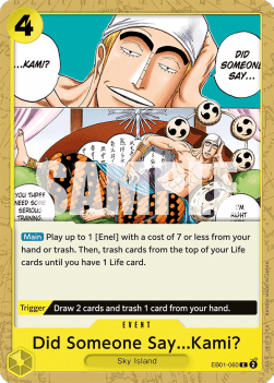 Did Someone Say...Kami? (EB01-060) - Memorial Collection (Common) [EB01-060] - Cards Beyond