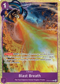 Blast Breath (ST04-016) - Unnumbered Promos (Common) [UP-ST04-016] - Cards Beyond