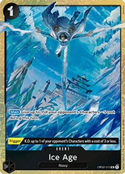 Ice Age (OP02-117) - Unnumbered Promos (Uncommon) [UP-OP02-117] - Cards Beyond