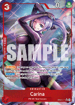 Carina (OP07-005) (V.2) - 500 Years into the Future (Alternate Art) [OP07-005] - Cards Beyond