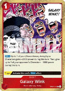 Galaxy Wink (OP07-016) - 500 Years into the Future (Rare) [OP07-016] - Cards Beyond