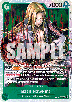 Basil Hawkins (OP07-029) (V.1) - 500 Years into the Future (Super Rare) [OP07-029] - Cards Beyond