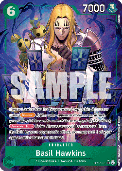 Basil Hawkins (OP07-029) (V.2) - 500 Years into the Future (Alternate Art) [OP07-029] - Cards Beyond