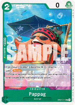 Pappag (OP07-030) - 500 Years into the Future (Common) [OP07-030] - Cards Beyond