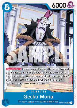 Gecko Moria (OP07-042) - 500 Years into the Future (Common) [OP07-042] - Cards Beyond
