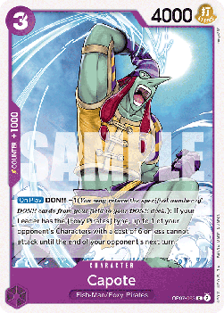 Capote (OP07-063) - 500 Years into the Future (Common) [OP07-063] - Cards Beyond