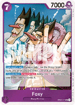 Foxy (OP07-071) (V.1) - 500 Years into the Future (Rare) [OP07-071] - Cards Beyond
