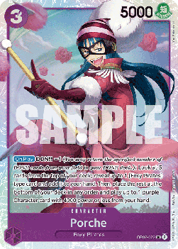 Porche (OP07-072) (V.1) - 500 Years into the Future (Super Rare) [OP07-072] - Cards Beyond