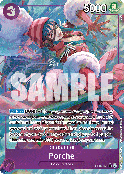 Porche (OP07-072) (V.2) - 500 Years into the Future (Alternate Art) [OP07-072] - Cards Beyond