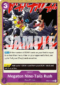 Megaton Nine-Tails Rush (OP07-078) - 500 Years into the Future (Common) [OP07-078] - Cards Beyond