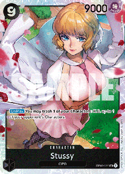 Stussy (OP07-085) (V.1) - 500 Years into the Future (Super Rare) [OP07-085] - Cards Beyond