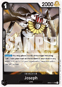 Joseph (OP07-092) - 500 Years into the Future (Uncommon) [OP07-092] - Cards Beyond