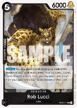 Rob Lucci (OP07-093) - 500 Years into the Future (Rare) [OP07-093] - Cards Beyond