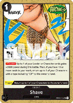 Shave (OP07-094) - 500 Years into the Future (Uncommon) [OP07-094] - Cards Beyond