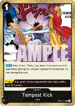 Tempest Kick (OP07-096) - 500 Years into the Future (Rare) [OP07-096] - Cards Beyond