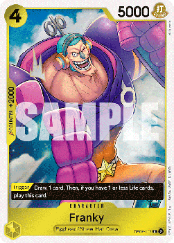 Franky (OP07-107) (V.1) - 500 Years into the Future (Rare) [OP07-107] - Cards Beyond