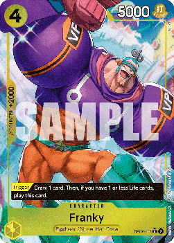 Franky (OP07-107) (V.2) - 500 Years into the Future (Alternate Art) [OP07-107] - Cards Beyond