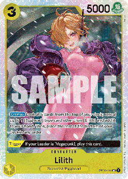 Lilith (OP07-111) (V.1) - 500 Years into the Future (Super Rare) [OP07-111] - Cards Beyond