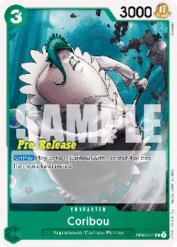 Coribou (OP07-025) - Promos: 500 Years into the Future (Common) [OP07P-025] - Cards Beyond