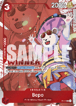 Bepo (P-019) (V.3) - Promos (Promo) [P-019] - Cards Beyond