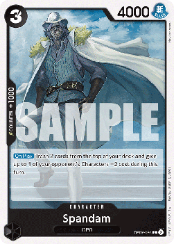 Spandam (OP07-086) - 500 Years into the Future (Common) [OP07-086] - Cards Beyond