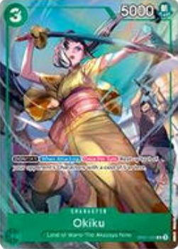 Okiku (OP01-035) (V.3) - Unnumbered Promos (Rare) [UP-OP01-035] - Cards Beyond