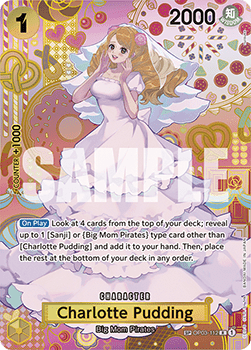 Charlotte Pudding (OP03-112) - Two Legends (Special Rare) [OP08-OP03-112] - Cards Beyond