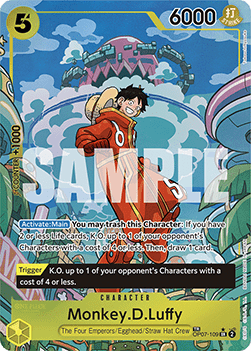 Monkey.D.Luffy (OP07-109) - Two Legends (Special Rare) [OP08-OP07-109] - Cards Beyond