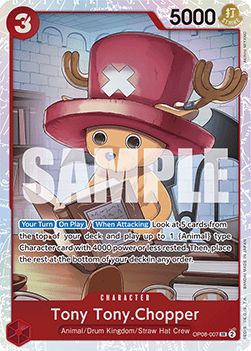 Tony Tony.Chopper (OP08-007) (V.1) - Two Legends (Super Rare) [OP08-007] - Cards Beyond