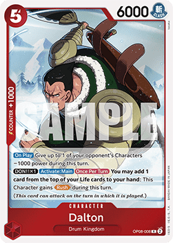 Dalton (OP08-008) - Two Legends (Rare) [OP08-008] - Cards Beyond