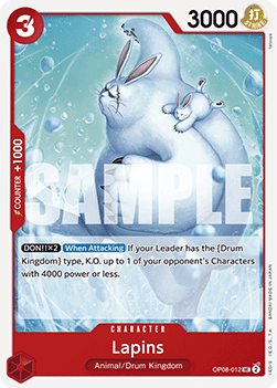 Lapins (OP08-012) - Two Legends (Uncommon) [OP08-012] - Cards Beyond