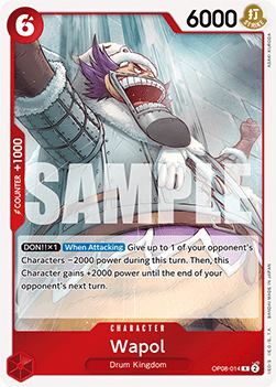 Wapol (OP08-014) - Two Legends (Rare) [OP08-014] - Cards Beyond