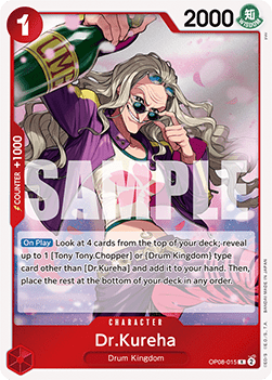 Dr.Kureha (OP08-015) (V.1) - Two Legends (Rare) [OP08-015] - Cards Beyond