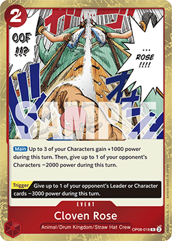 Cloven Rose (OP08-018) - Two Legends (Rare) [OP08-018] - Cards Beyond