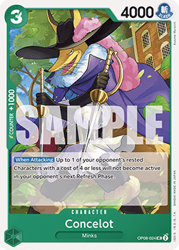 Concelot (OP08-024) - Two Legends (Uncommon) [OP08-024] - Cards Beyond