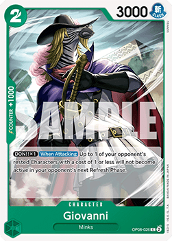 Giovanni (OP08-026) - Two Legends (Common) [OP08-026] - Cards Beyond