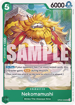 Nekomamushi (OP08-028) - Two Legends (Uncommon) [OP08-028] - Cards Beyond