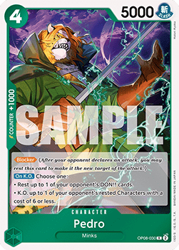Pedro (OP08-030) (V.1) - Two Legends (Rare) [OP08-030] - Cards Beyond