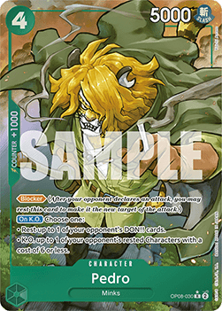 Pedro (OP08-030) (V.2) - Two Legends (Alternate Art) [OP08-030] - Cards Beyond