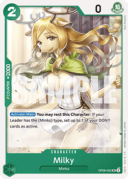 Milky (OP08-032) - Two Legends (Uncommon) [OP08-032] - Cards Beyond