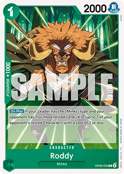 Roddy (OP08-033) - Two Legends (Common) [OP08-033] - Cards Beyond