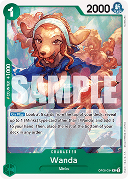 Wanda (OP08-034) - Two Legends (Rare) [OP08-034] - Cards Beyond