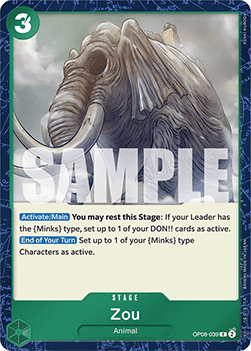 Zou (OP08-039) - Two Legends (Rare) [OP08-039] - Cards Beyond