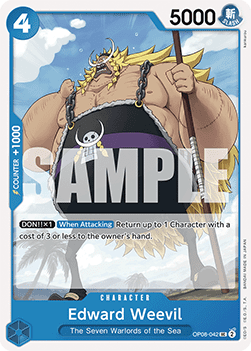 Edward Weevil (OP08-042) - Two Legends (Uncommon) [OP08-042] - Cards Beyond