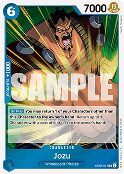 Jozu (OP08-047) - Two Legends (Rare) [OP08-047] - Cards Beyond