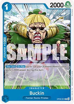Buckin (OP08-051) - Two Legends (Common) [OP08-051] - Cards Beyond