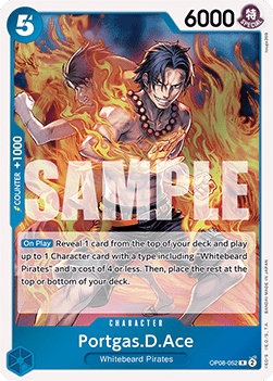 Portgas.D.Ace (OP08-052) (V.1) - Two Legends (Rare) [OP08-052] - Cards Beyond