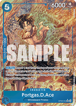 Portgas.D.Ace (OP08-052) (V.2) - Two Legends (Alternate Art) [OP08-052] - Cards Beyond