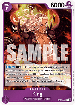 King (OP08-060) - Two Legends (Rare) [OP08-060] - Cards Beyond