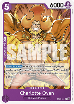 Charlotte Oven (OP08-061) - Two Legends (Uncommon) [OP08-061] - Cards Beyond